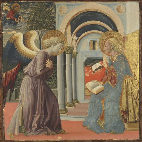 Apollonio di Giovanni, The Annunciation, ca. 1455