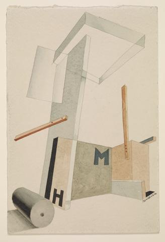 Ivo Pannaggi, Design with H M, 1929