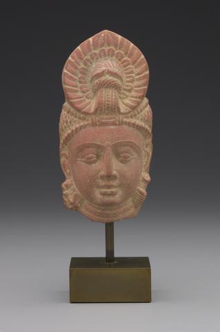 Unknown, Head of a Bodhisattva, ca. 2nd century CE