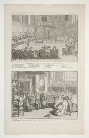 Bernard Picart, Scenes of the Contemporary Dutch Church (from Ceremonies et coutumes religeuses de tous les peuples du monde), 18th–17th Century