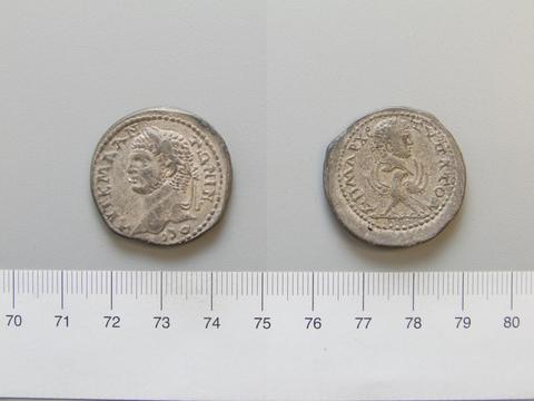 Caracalla, Roman Emperor, Tetradrachm of Caracalla, Roman Emperor from Cyrrhus, 215–17