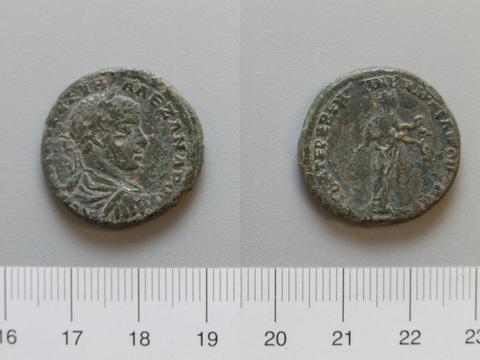 Severus Alexander, Emperor of Rome, 5 Assaria of Severus Alexander, Emperor of Rome from Marcianopolis, 222–35