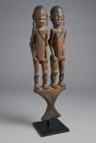 Pair of Ancestor Figures, late 19th century
