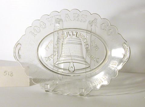 James C. Gill, Serving dish, patented 1875