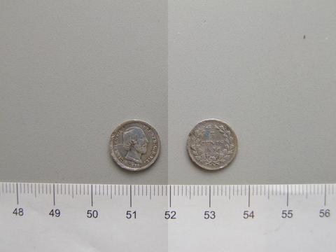 William III, King of the Netherlands, 5 Cents of William III, King of the Netherlands from Utrecht, 1850