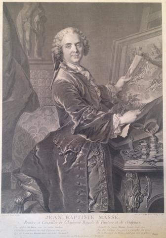 Johann Georg Wille, Jean-Baptiste Massé, 1755