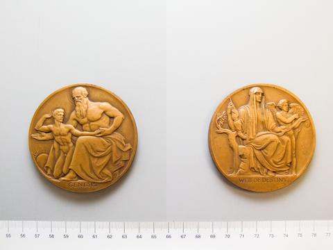 Adolph Alexander Weinman, Medal for the Society of Medalists 39th Issue, 1949, 1949