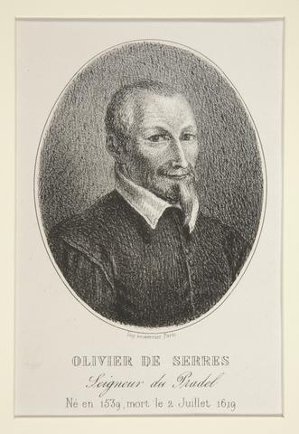 Jean-François Millet, Olivier De Serres, ca. 1858