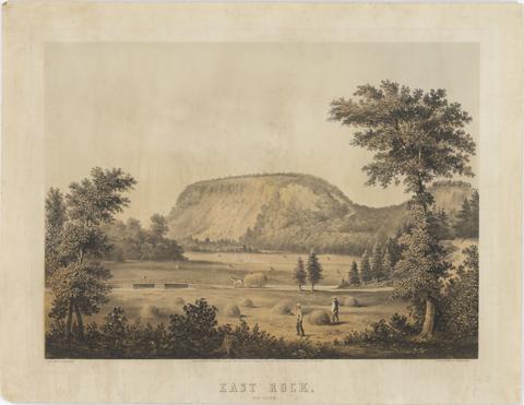 Sarony & Co., East Rock, New Haven, 1853