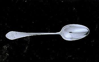 William Coffin Little, Two tablespoons, ca. 1800