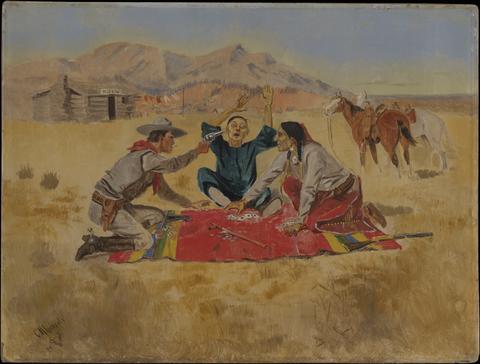 Charles Marion Russell, Not a Chinaman's Chance, 1894