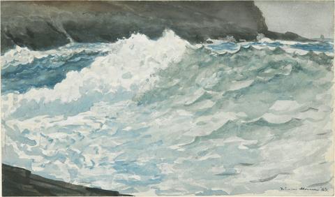 Winslow Homer, Surf, Prout's Neck, 1883