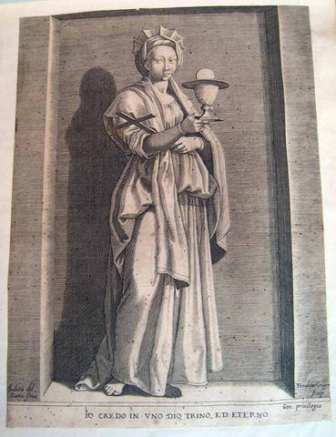 Dietrich Krüger, Faith, ca. 1618