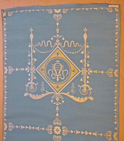 Tassinari et Chatel, Length of compound cloth, copy of an 1806 fabric, ca. 1905