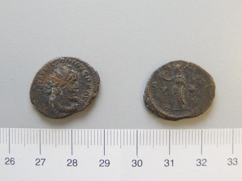 Victorinus, Emperor of the Gallic Empire, Antoninianus of Marcus Piavonius Victorinus from Cologne, A.D. 268–71