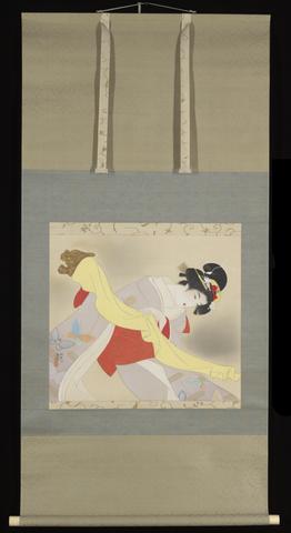 Itoh Shinsui, The Lion Dance, ca. 1950