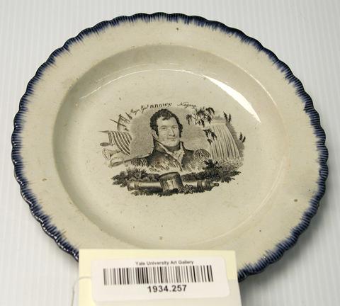 Unknown, Plate, ca. 1815