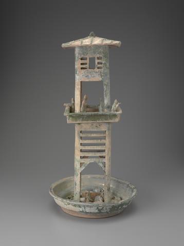 Unknown, Two-Story Tower with a Moat, 2nd century c.e.