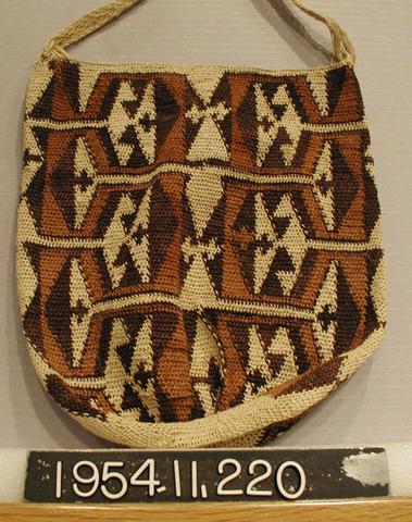 Unknown, Bag with Geometric Designs, 20th century