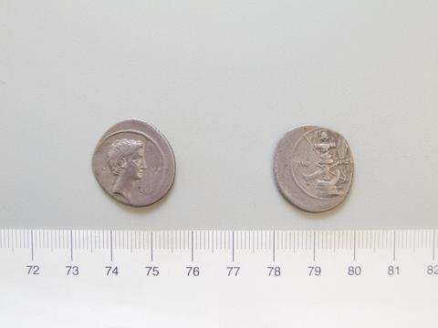 Augustus, Emperor of Rome, Denarius of Augustus, Emperor of Rome, 33–27 B.C.