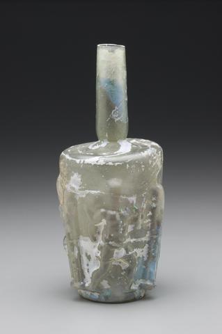 Unknown, Inscribed Bottle with Dionysos and Mythological Figures, Early 3rd century A.D.