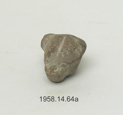Unknown, Fragment of head, Jaguar, A.D. 300–900