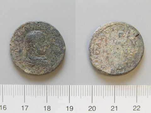Maximinus I, Emperor of Rome, Coin of Maximinus I, Emperor of Rome from Thessalonica, 235–38