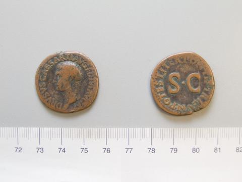 Tiberius, Emperor of Rome, Coin of Tiberius, Emperor of Rome from Rome, 22–23