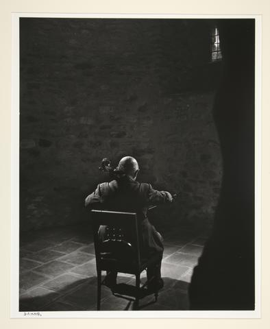 Yousuf Karsh, Pablo Casals Playing the Cello, 1954