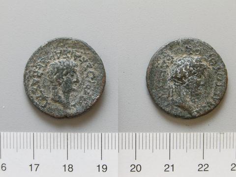 Tiberius, Emperor of Rome, Coin of Tiberius, Emperor of Rome from Edessa, 14–37