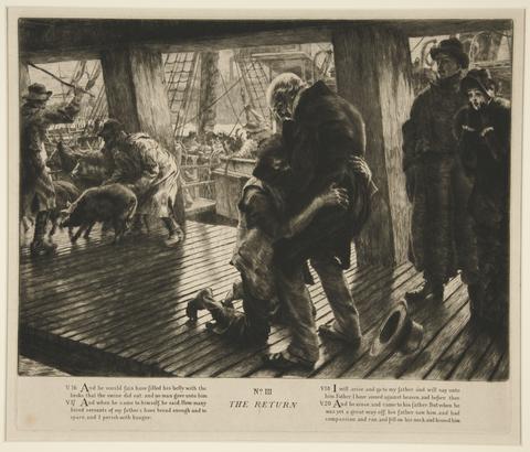 James Tissot, The Return, 1881