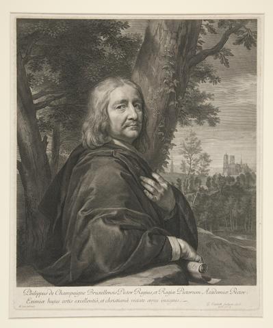 Philippe de Champaigne, Portrait of Philippe de Champaigne, 1676