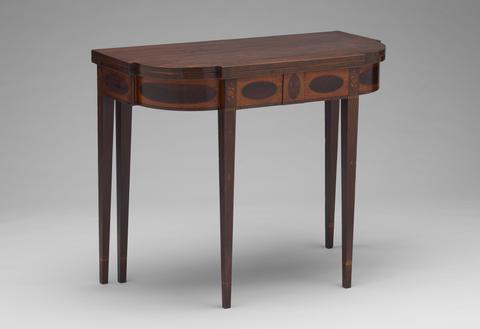 Unknown, Card Table, 1790–1805