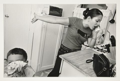 Regina Monfort, Mayra and her son Jordan, Brooklyn, NY, 2000, 2000