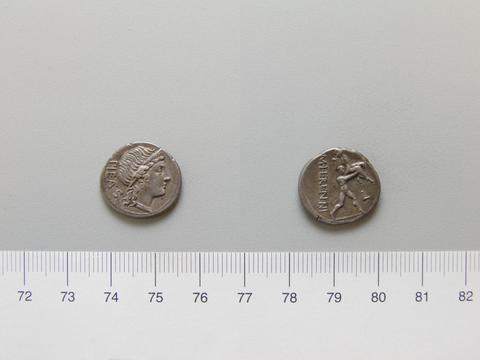 Rome, Denarius from Rome, 108–7 B.C.