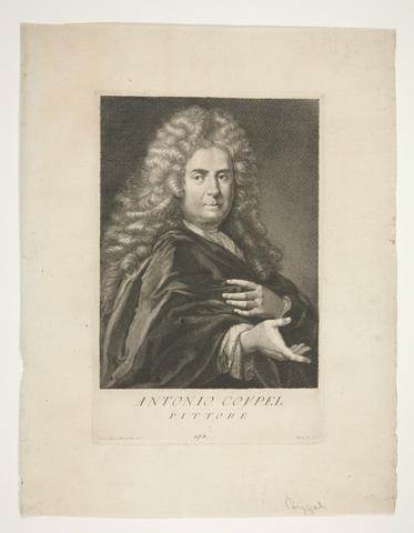 Giovanni Domenico Ferretti, Portrait of Antoine Coypel, n.d.