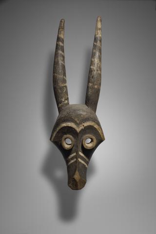 Mask Representing a Horned Animal, early 20th century
