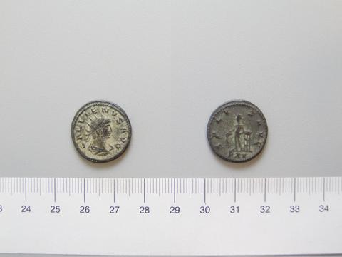 Gallienus, Emperor of Rome, Antoninianus of Gallienus, Emperor of Rome from Antioch, A.D. 267