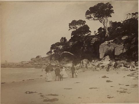 Unknown Photographer, Manly Beach, Sydney, from the album [Sydney, Australia], ca. 1880s