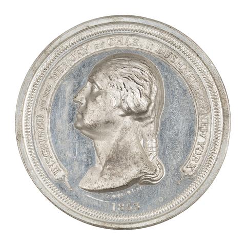 Charles Cushing Wright, The 1853 Bushnell Medal, 1853