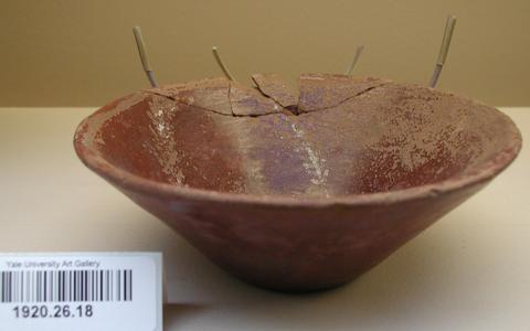 Unknown, White Crossed-Line Bowl, 4000–3500 B.C.