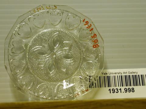 Boston and Sandwich Glass Works, Cup Plate, 1835–55