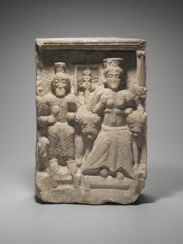 Unknown, Relief of Atargatis and Hadad, ca. A.D 100–256