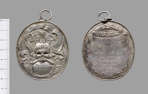 Pieter van Abeele, Death Medal for Ariana Toffelen, 1687