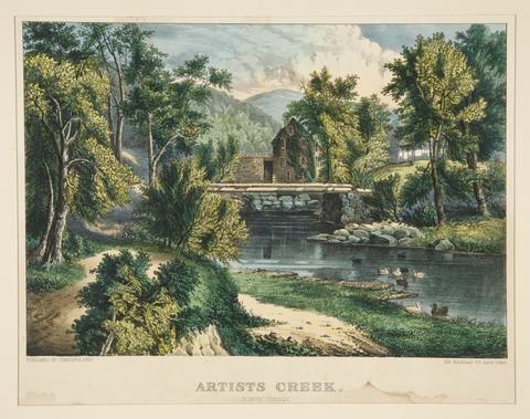 Unknown, Artists Creek. North Conway, 1857–1872