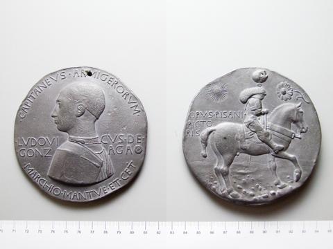 Pisanello, Medal of Ludovicus de Gonzaga, 1420–55