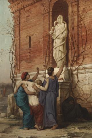 Louis-Héctor Leroux, Invocation to the Goddess Hygieia, 1862