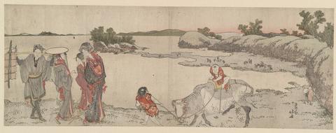 Katsushika Hokusai, Boy Riding an Ox, ca. 1790s