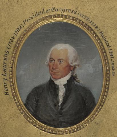 John Trumbull, Henry Laurens (1724–1792), 1791
