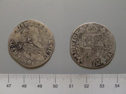 Philip II, King of Spain, Coin of Philip II, King of Spain from Unknown, 1566